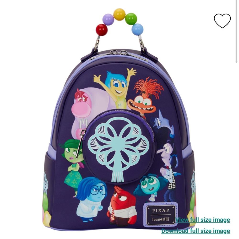Loungefly Inside Out 2 Light-Up Mini Backpack - Picture 1 of 10
